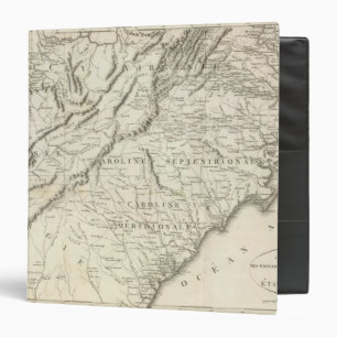 Map of the southern provinces of the United States Binder
