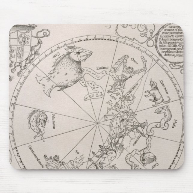 Map of the Southern Sky Mouse Pad (Front)