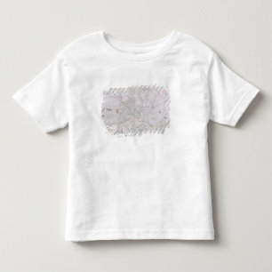Map of the St. Lawrence Estuary 2 Toddler T-shirt