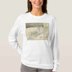 Map Of The State Of California T-Shirt