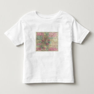 Map of the State of Colorado Toddler T-shirt