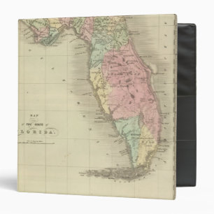 Map of the State of Florida Binder