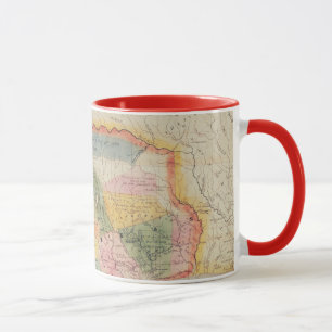 Map of the state of Texas   1835 Mug