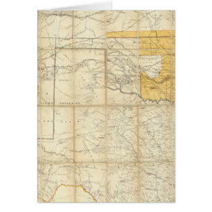 Map Of The States Of Kansas And Texas