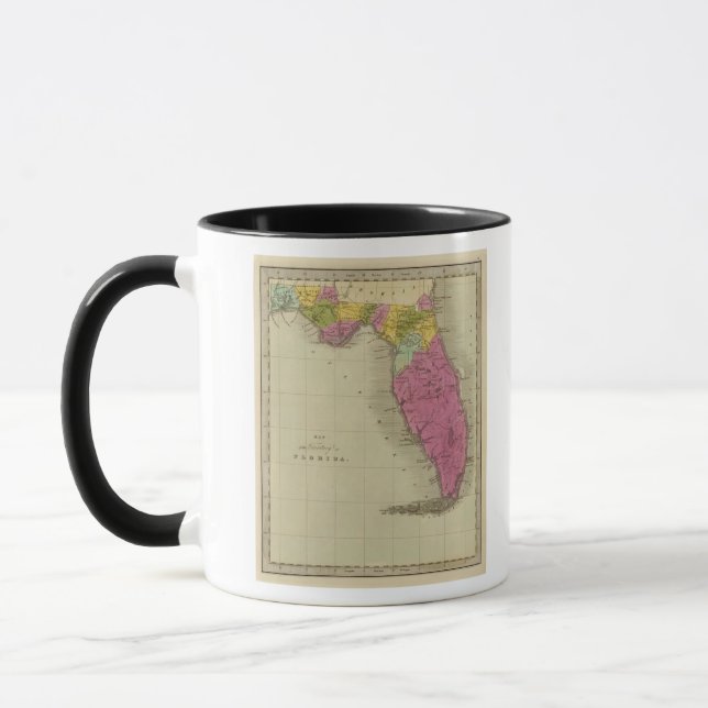 Map of the Territory of Florida Mug (Left)