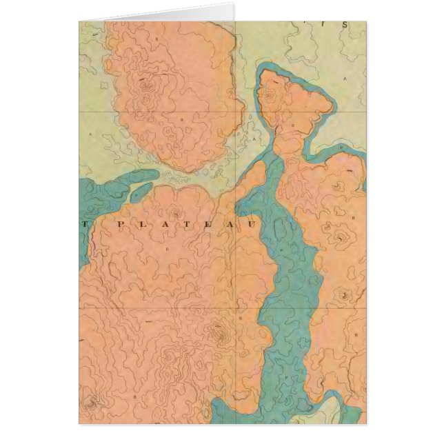 Map Of The Uinkaret Plateau (Front)