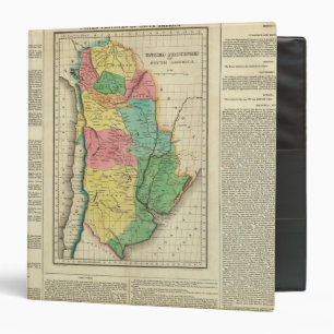 Map Of The United Provinces Of South America Binder