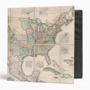 Map of The United States 3 Binder