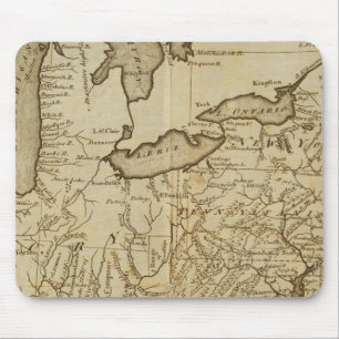 Map of the United States 3 Mouse Pad