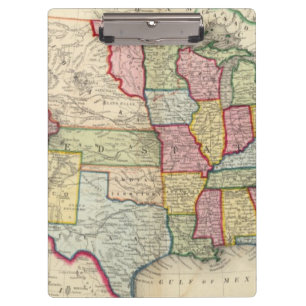 Map Of The United States, And Territories Clipboard