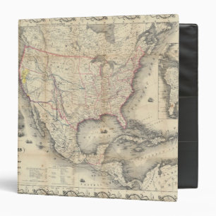 Map Of The United States Binder