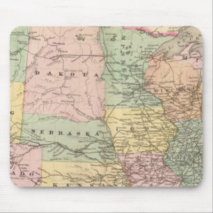 Map of the United States of America 3 Mouse Pad