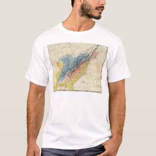 Map of the United States of America 3 T-Shirt