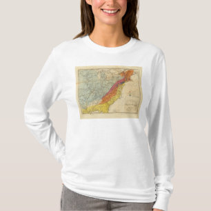 Map of the United States of America 4 T-Shirt