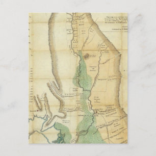 Map of the Valley of the Sacramento Postcard