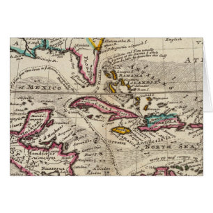 Map of the West Indies, Mexico or New Spain