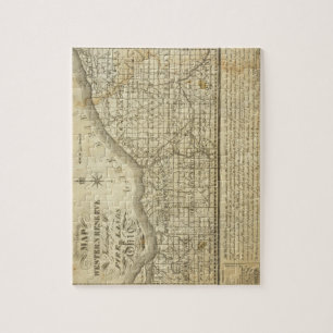 Map of The Western Reserve Jigsaw Puzzle