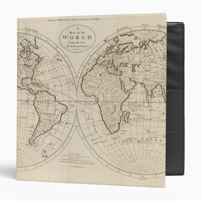 Map of the World 2 Binder (Front/Inside)