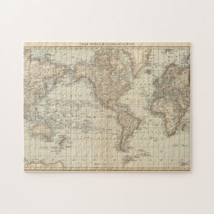 Map of the World 2 Jigsaw Puzzle