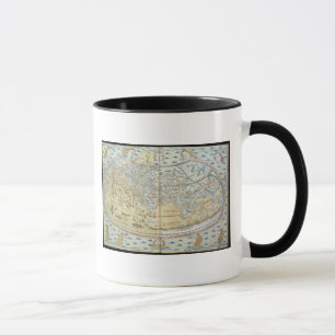 Map of the world 2 mug