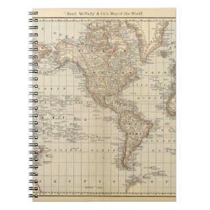 Map of the World 2 Notebook