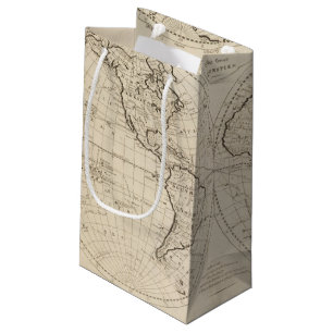 Map of the World 2 Small Gift Bag