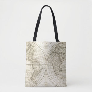 Map of the World 2 Tote Bag