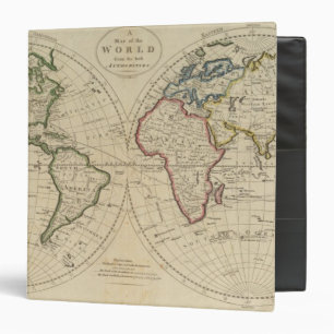Map of the World 4 Binder