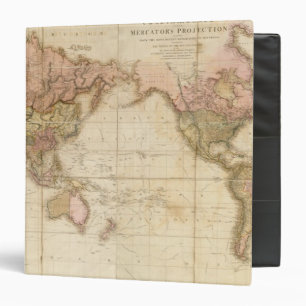 Map of the world binder