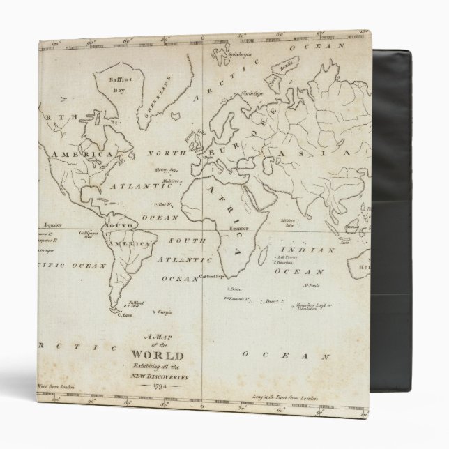 Map of the World Binder (Front/Inside)