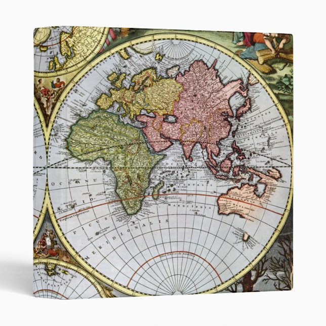 Map of the World Binder (Front/Spine)