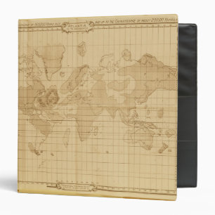 Map of the world binder