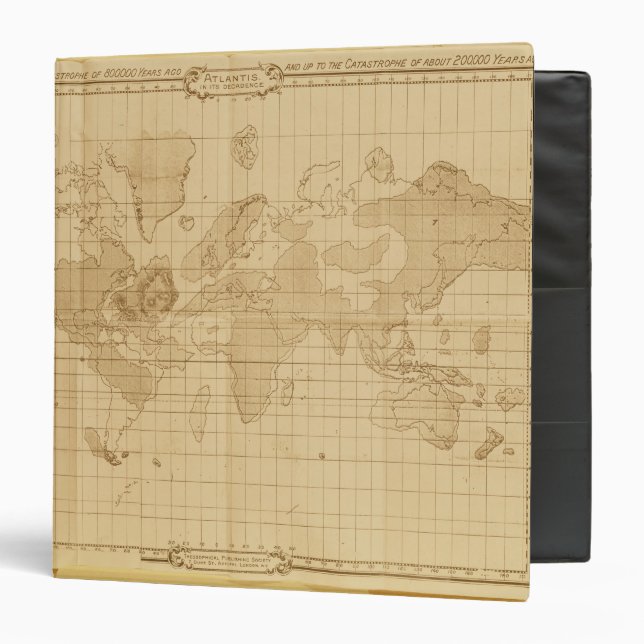 Map of the world binder (Front/Inside)
