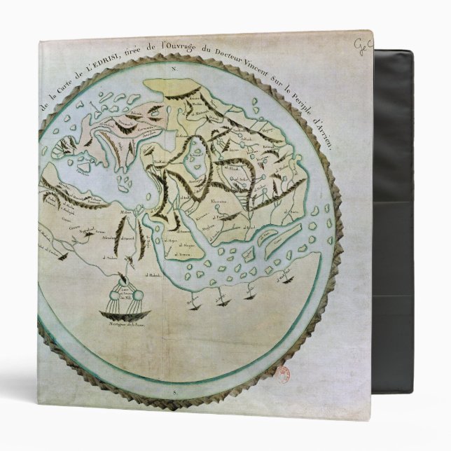 Map of the world binder (Front/Inside)
