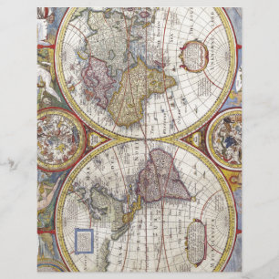 Map of the world from 1626