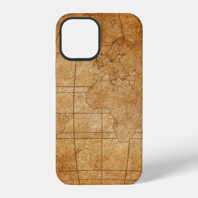 map of the world iPhone case (Back)