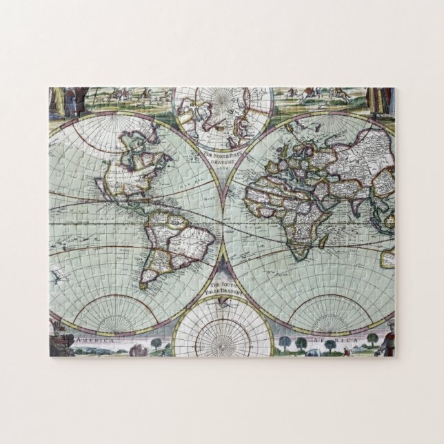 Map of the world jigsaw puzzle (Horizontal)