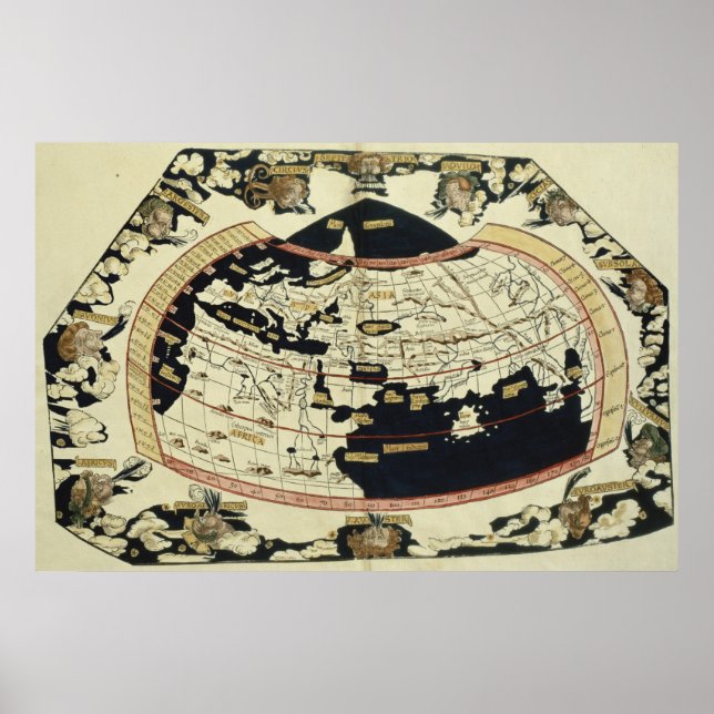 Map of the world poster (Front)