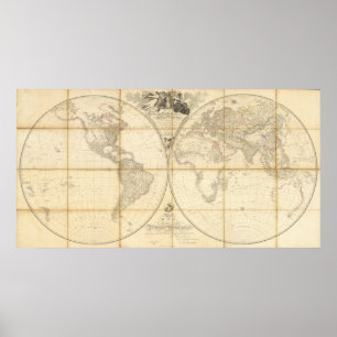 Map of the World Poster