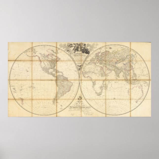 Map of the World Poster (Front)