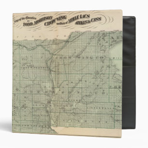 Map of Todd, Morrison, Minnesota Binder