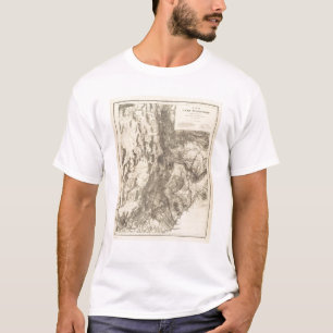 Map of Utah Territory T-Shirt