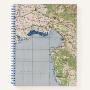 Map of Venice, Italy Notebook
