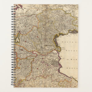 Map of Venice Region, Italy Planner