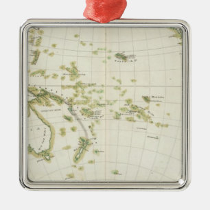 map of Volcano Girdle Metal Ornament