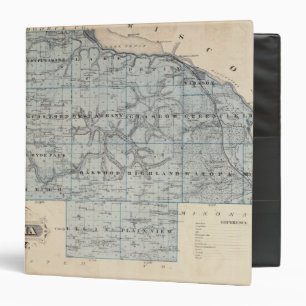 Map of Wabasha County, Minnesota Binder