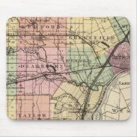 Map of Wayne County, Michigan