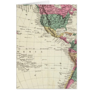 Map of Western Hemisphere