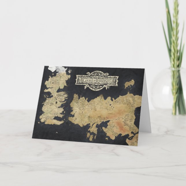Map of Westeros Card (Front)