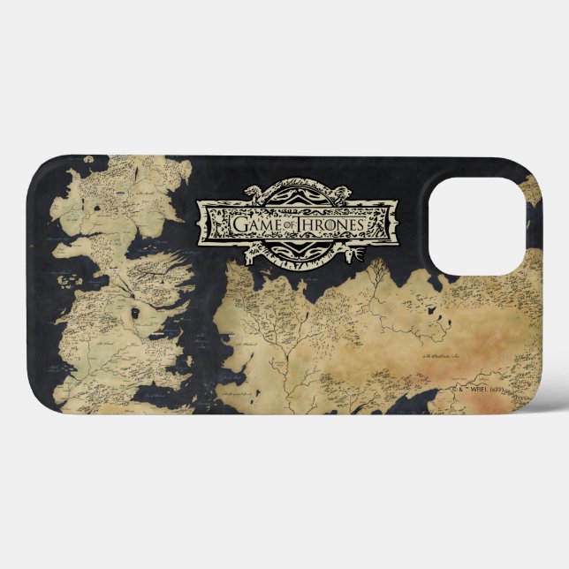 Map of Westeros Case-Mate iPhone Case (Back (Horizontal))